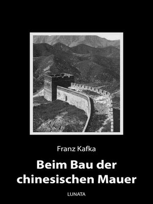 cover image of Beim Bau der chinesischen Mauer